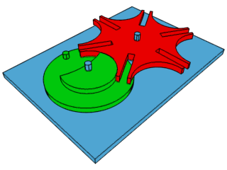 Geneva Mechanism Animation
